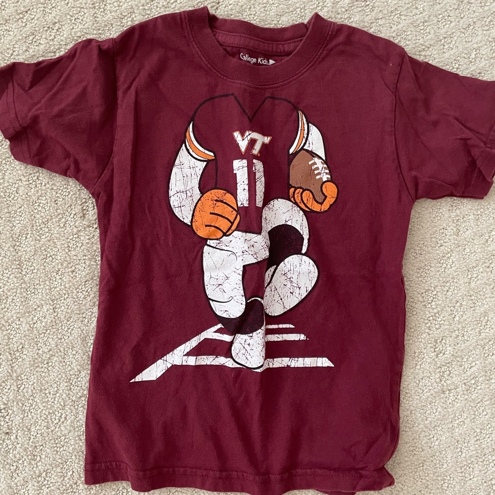 Virginia tech hokies toddler shirt 4T
